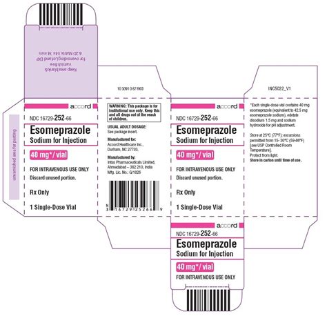 arcolase|Esomeprazole Injection: MedlinePlus Drug Information